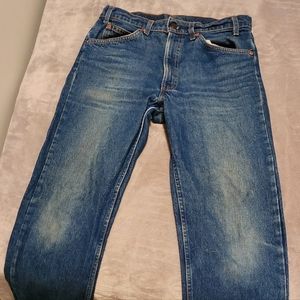 LEVI 505 W34 L31 orange tab